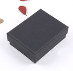 Brown & Black Corrugated Paper Box Jewelry Packing For Valentine'S Day Gift