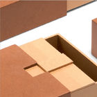 Handmade Kraft Cardboard Luxury Paper Gift Box For Cosmetic / Perfume