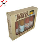 Customized Size Paper Board Box Classic Style For Sauce Bottles