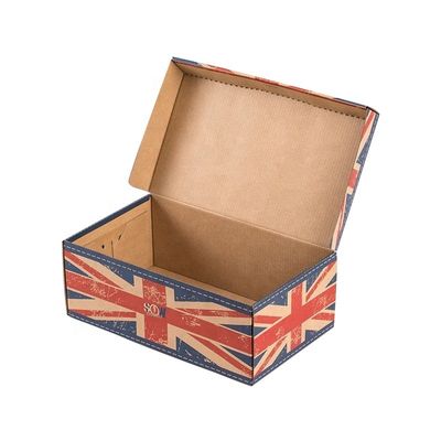 E Flute Shipping Packaging صناديق الأحذية المموجة